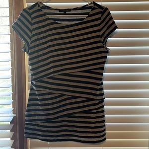 Size L faux wrap T shirt